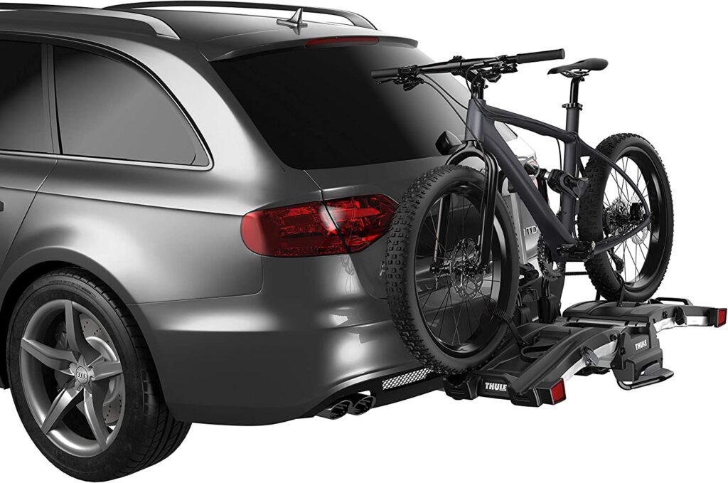 Thule EasyFold XT 2 Hitch Bike Rack E Bike Compatible - RackReveal.com